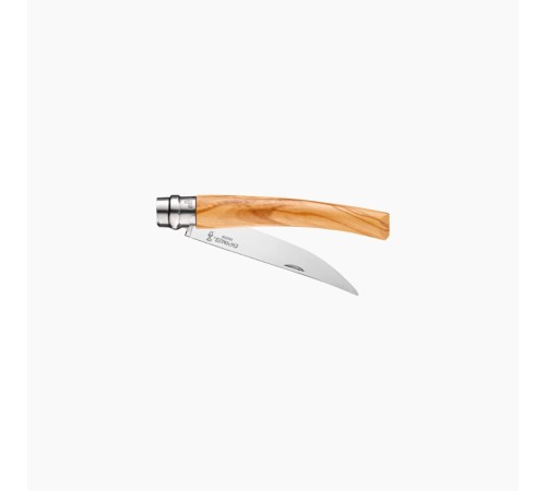 Нож филейный Opinel №10, нержавеющая сталь, рукоять оливковое дерево
