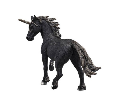Фигурка KONIK Чёрный единорог