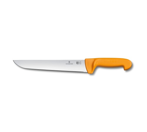 Нож мясника / нож для забоя VICTORINOX Swibo с лезвием 21 см, жёлтый