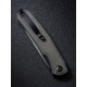 Складной нож SENCUT Scitus D2 Steel Black Stonewashed Handle Dark Green Canvas Micarta