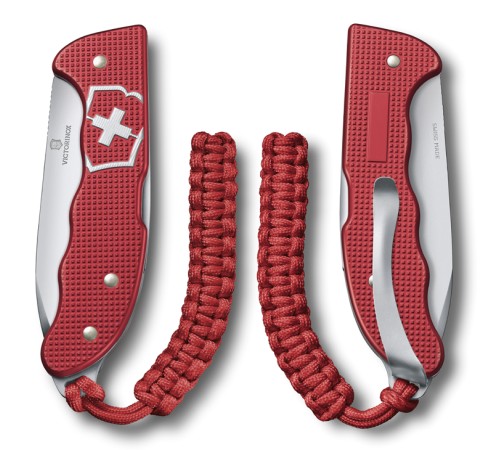 Нож охотника VICTORINOX Hunter Pro Alox 130 мм, 4 функции, с фиксатором лезвия, красный