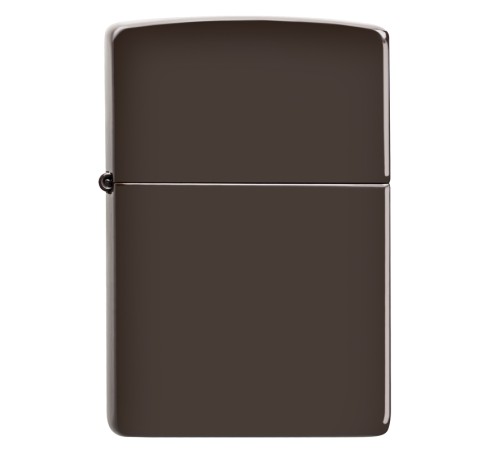 Зажигалка ZIPPO Classic с покрытием Brown Matte, латунь/сталь, коричневая, матовая, 38x13x57 мм