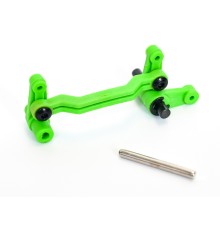 Рулевая трапеция для Remo Hobby 1/16, тюнинг, зеленая