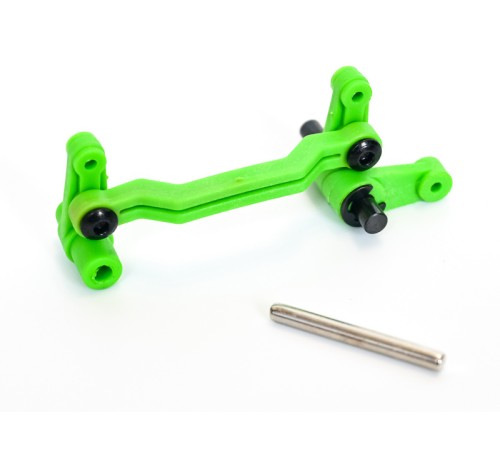 Рулевая трапеция для Remo Hobby 1/16, тюнинг, зеленая