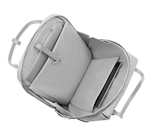 Сумка-рюкзак VICTORINOX Victoria Harmony 15,6'', серебристая, нейлон/кожа/микрозамша, 28x13x41 см