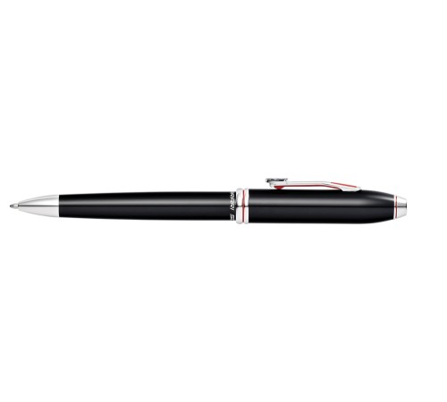 Шариковая ручка Cross Townsend Ferrari Glossy Black Lacquer / Rhodium
