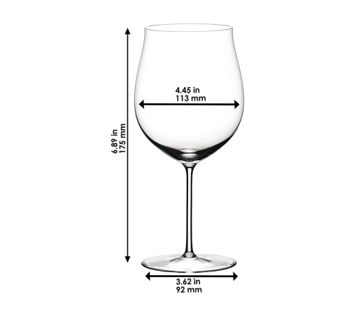 Бокал для красного вина Riedel Sommeliers Burgundy Grand Cru 1050 мл