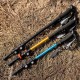 Палка Треккинговая Naturehike ST01 6061 AL NH17D001-Z  с 3 узлами женская 57-120 золотой