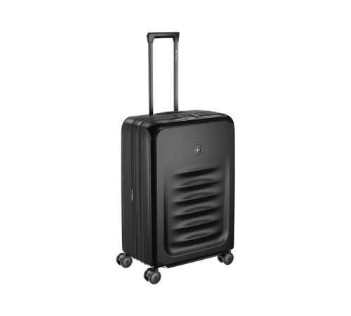 Чемодан VICTORINOX Spectra™ 3.0 Exp. Medium Case, чёрный, поликарбонат Sorplas™, 46x30x69 см, 81 л