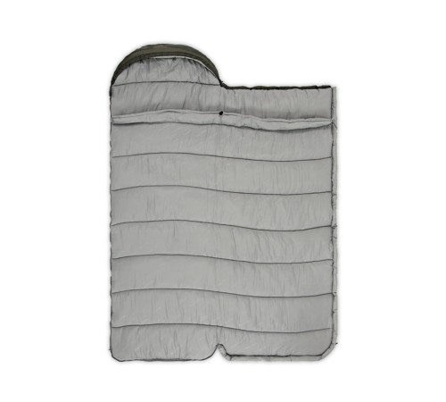 Спальный мешок Naturehike NH20MSD07 U Series U350S, коричневый, молния слева, 6927595764312L