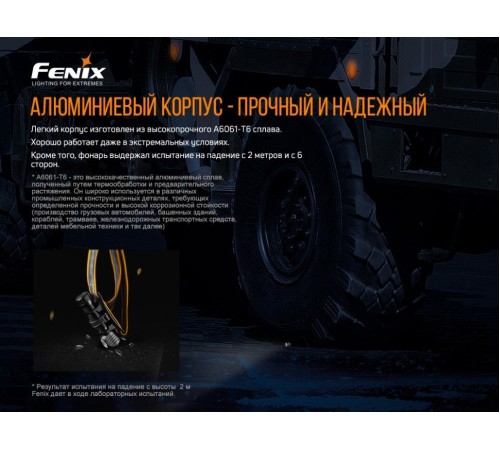 Налобный фонарь Fenix HM61R + складной нож Ruike S22, черный, HM61RS22bk