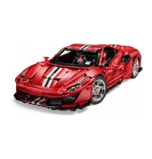Радиоуправляемый конструктор CaDA MASTER споркар Italian Super Car, красный 1/8 (3187 деталей)