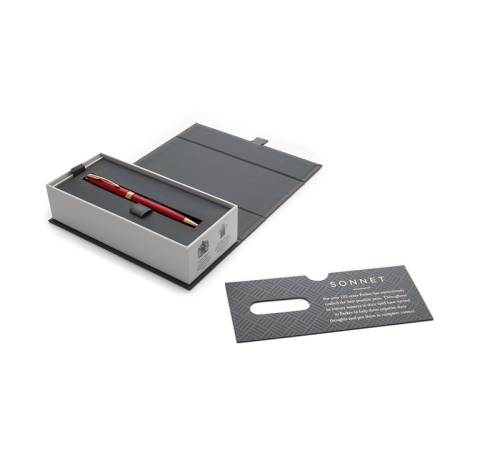 Шариковая ручка Parker ESSENTIAL Sonnet Laque Red GT