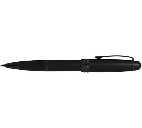 Ручка-роллер Cross Bailey Matte Black Lacquer. Цвет - черный.