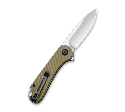 Складной нож CIVIVI Elementum D2 Steel Satin Finished Olive Micarta