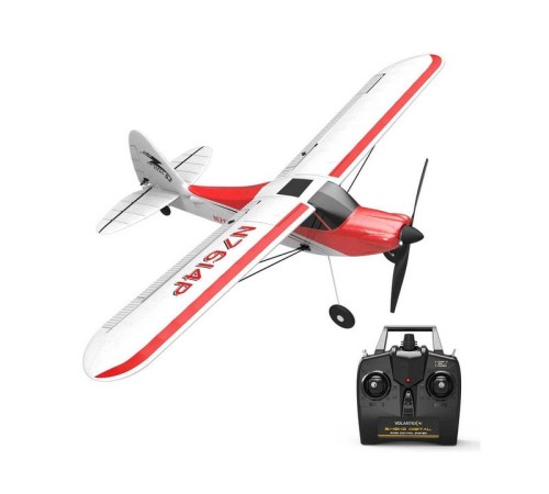 Радиоуправляемый самолет Volantex RC Sport Cub 500мм (синий) 2.4G 4ch LiPo RTF with Gyro