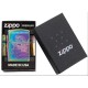 Зажигалка ZIPPO Classic с покрытием Multi Color, латунь/сталь, разноцветная, глянцевая, 38x13x57 мм