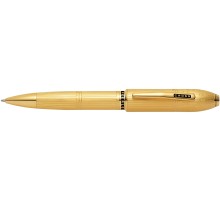 Шариковая ручка Cross Peerless Citizen LE London. Цвет - золотистый.