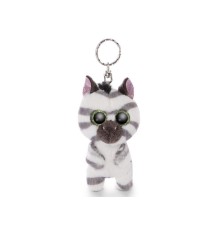 Мягкая игрушка NICI Зебра Манкалита, брелок 9 см