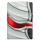 Зажигалка Zippo Flame Design с покрытием White Matte, латунь/сталь, белая, матовая, 38x13x57 мм