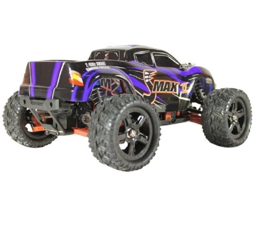 Радиоуправляемый монстр Remo Hobby SMAX UPGRADE V2.0 (синий) 4WD 2.4G 1/16 RTR