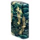 Зажигалка ZIPPO Eastern с покрытием 540 Tumbled Brass, латунь/сталь, зеленая, 38x13x57 мм