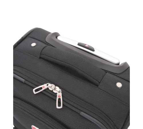 Чемодан WENGER SION, серый, полиэстер 750x750D добби, 30,5 x 15,2 x 43  см, 22 л