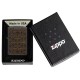 Зажигалка ZIPPO Circuit Pattern с покрытием Black Matte, латунь/сталь, чёрная, матовая, 38x13x57 мм