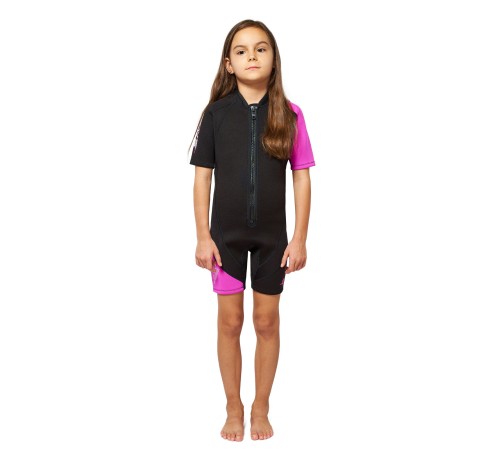 Детский гидрокостюм Salvimar Aquatic, 2 мм, розовый, L, на 12-14 лет