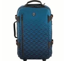 Сумка на колёсах VICTORINOX Vx Touring, синяя, ткани VX4 и VXTek, 35x20x55 см, 33 л