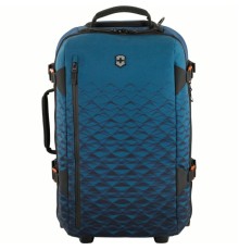 Сумка на колёсах VICTORINOX Vx Touring, синяя, ткани VX4 и VXTek, 35x20x55 см, 33 л