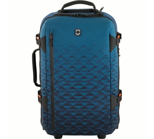 Сумка на колёсах VICTORINOX Vx Touring, синяя, ткани VX4 и VXTek, 35x20x55 см, 33 л