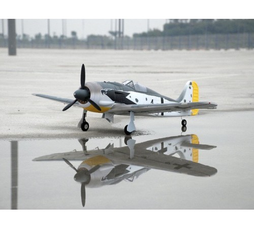 Радиоуправляемый самолет Top RC FW190 1200мм (закрылки, шасси) 2.4G 6-ch LiPo RTF