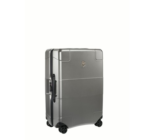 Чемодан VICTORINOX Lexicon, серый, 100% поликарбонат, 45x28x68 см, 73 л