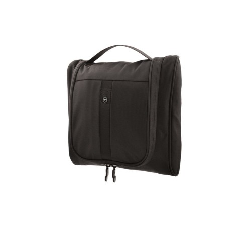 Несессер VICTORINOX с крючком и карманом-органайзером, чёрный, нейлон 800D, 27x9x27 см, 6 л