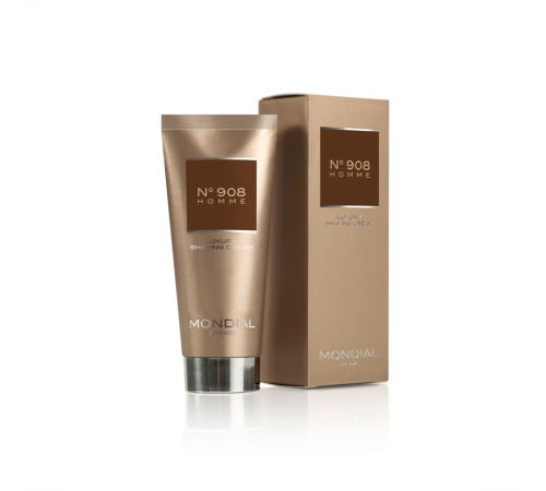 Крем для бритья в тубе MONDIAL №908 HOMME LUXURY SHAVING CREAM SOFT, 100 мл
