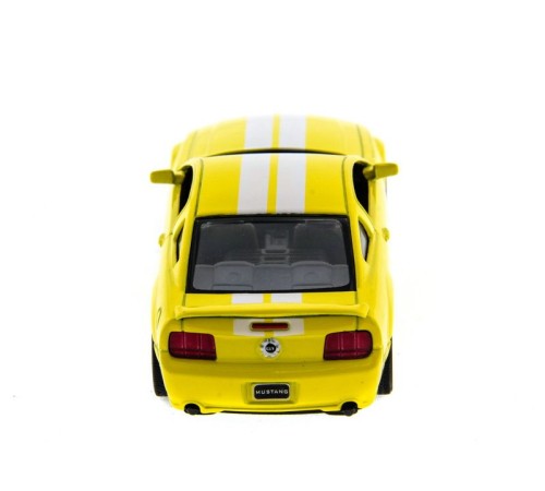 Машина Kinsmart 1:38 Ford Mustang GT с полосками инерция (1/12шт.) б/к