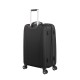 Чемодан SWISSGEAR TALLAC, черный, АБС-пластик, 46 x 28 x 68 см, 65 л