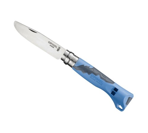 Нож Opinel №7  Outd Junior, синий, блистер, 002140