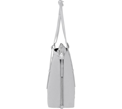 Сумка VICTORINOX Victoria Charisma 15,6'', серебристая, нейлон/кожа/микрозамша, 43x15x33 см, 22 л
