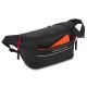 Сумка на пояс SWISSGEAR, черная, полиэстер с плетением рип-стоп, 38 x 5 x 15 см