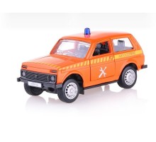 Машина АВТОПАРК 1:50 ЛАДА 2121(НИВА) 6540 в асс. инерция (1/12шт.) б/к