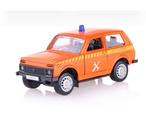 Машина АВТОПАРК 1:50 ЛАДА 2121(НИВА) 6540 в асс. инерция (1/12шт.) б/к