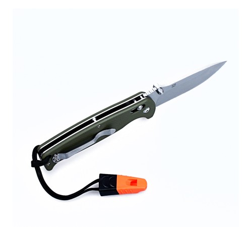 Нож Ganzo G7412-WS зеленый, G7412-GR-WS