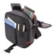 Сумка-планшет SWISSGEAR, черный/серый, 15х5х22 см