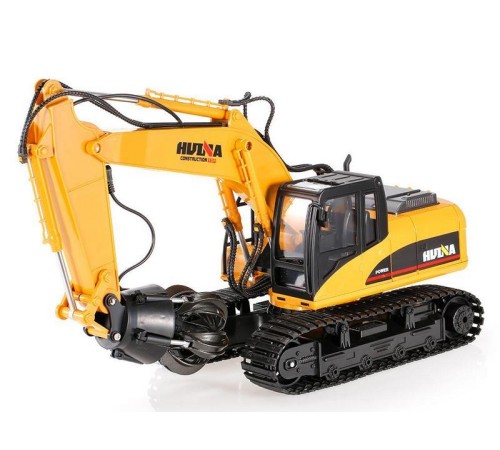 Радиоуправляемый экскаватор c шаровым захватом HUI NA TOYS 2.4G 16CH 1/14 RTR