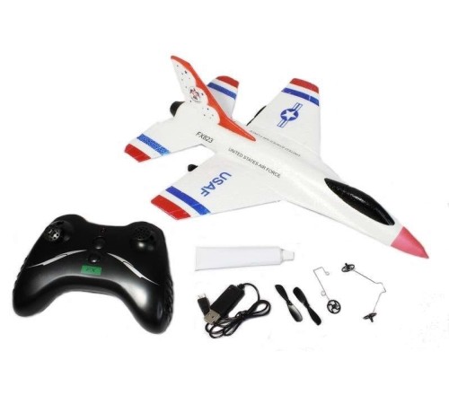 Р/У самолет CTF F16 Thunderbirds FX-823 290мм 2.4G EPP Gyro RTF (с гироскопом)