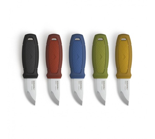 Нож Morakniv Eldris, нержавеющая сталь, цвет синий, с ножнами, 13515