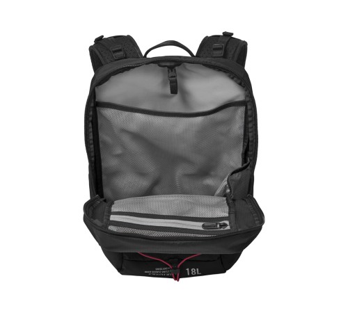Рюкзак VICTORINOX Altmont Active L.W. Compact Backpack, чёрный, 100% нейлон, 28x17x44 см, 18 л
