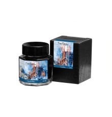 Флакон чернил Pierre Cardin 30мл, серия CITY FANTASY цвет Gaudi Blue (Синий Гауди)